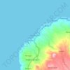 Kinoguitan topographic map, elevation, terrain