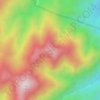 云峰 topographic map, elevation, terrain