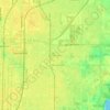 East Springfield topographic map, elevation, terrain