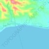 Nalundan topographic map, elevation, terrain