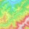 Le Chambon de Bavas topographic map, elevation, terrain