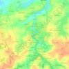 Bel Air topographic map, elevation, terrain