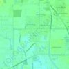 Six Lakes Country Club topographic map, elevation, terrain