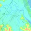 Waipū topographic map, elevation, terrain