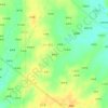 富家田 topographic map, elevation, terrain