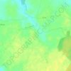 Pouillac topographic map, elevation, terrain