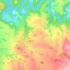 Cadour topographic map, elevation, terrain