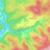 Niedereich topographic map, elevation, terrain