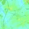 Montereau topographic map, elevation, terrain