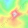 Loma Mansa topographic map, elevation, terrain