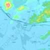 海宴镇 topographic map, elevation, terrain