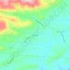 West Piney topographic map, elevation, terrain