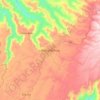 Debre Birhan topographic map, elevation, terrain