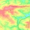 Dreenhill topographic map, elevation, terrain