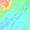 绣缎镇 topographic map, elevation, terrain