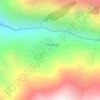 Kheerganga Hot Spring topographic map, elevation, terrain