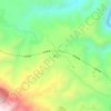 曼旦 topographic map, elevation, terrain