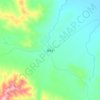 麻多乡 topographic map, elevation, terrain