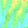 宁西 topographic map, elevation, terrain