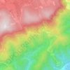 Bordevieille topographic map, elevation, terrain