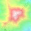 大芹山 topographic map, elevation, terrain