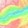 景阳镇 topographic map, elevation, terrain