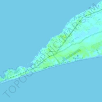 Frisco topographic map, elevation, terrain