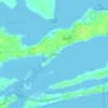Caswell topographic map, elevation, terrain