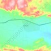 Rufunsa topographic map, elevation, terrain