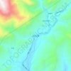 龙门山镇 topographic map, elevation, terrain