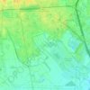 Vaiano Valle topographic map, elevation, terrain