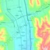 长宁镇 topographic map, elevation, terrain