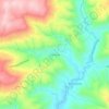 Rio Herta topographic map, elevation, terrain