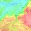 Le Vaux Savelin topographic map, elevation, terrain