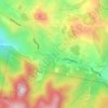 Regent topographic map, elevation, terrain