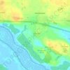 Нагорное topographic map, elevation, terrain