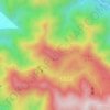 梓岭 topographic map, elevation, terrain