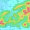 庙山 topographic map, elevation, terrain