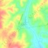 Capelinha topographic map, elevation, terrain