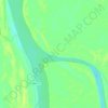 Пословы topographic map, elevation, terrain