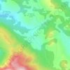 La Muria topographic map, elevation, terrain