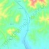 下站村 topographic map, elevation, terrain