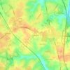 Grove Place topographic map, elevation, terrain