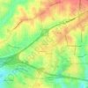 Burke Park topographic map, elevation, terrain