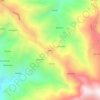 Jowar topographic map, elevation, terrain