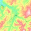 丹桂镇 topographic map, elevation, terrain