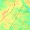 Saint-Aubin topographic map, elevation, terrain