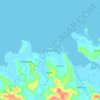 Capalonga topographic map, elevation, terrain