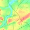 Beckington topographic map, elevation, terrain