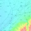 祁县 topographic map, elevation, terrain